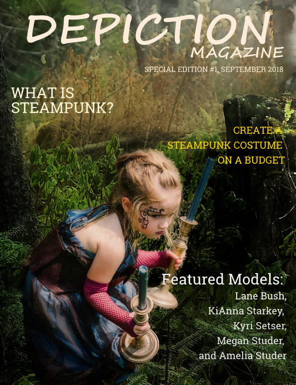 Depiction Magazine Issue Cover 1 Steampunk
